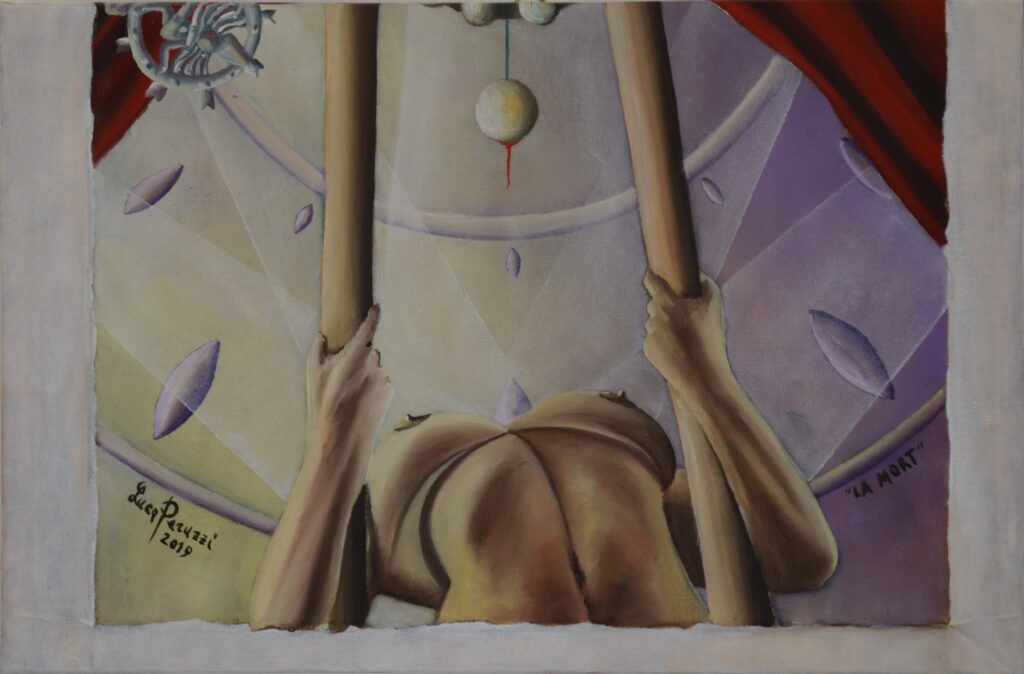 2019, La Mort, 20x30, olio su tela
